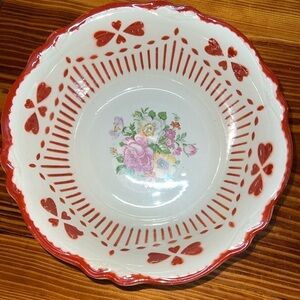 Vintage Homer Laughlin Virginia Rose Bowl